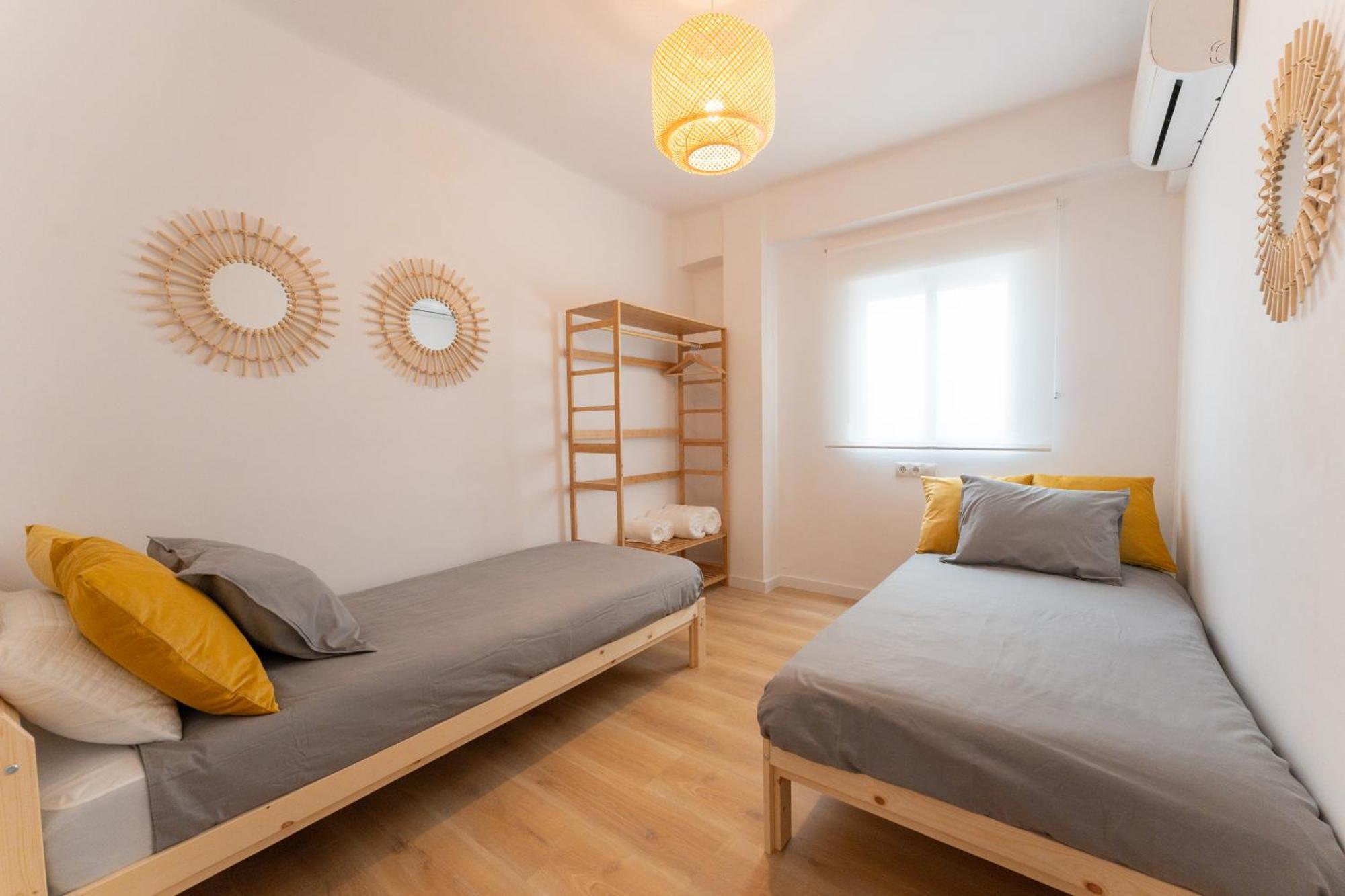 Malaga Lux Oasis - Modern 3Br, Fast Wifi, Smarttv Apartment Exterior foto